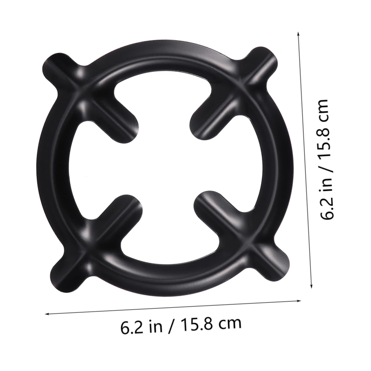 SEWACC 4Pcs Stand Durable Stove Cooker Plate for Gas Stoves Versatile Coffee Pot Holder for Home Restaurant and Cafe Use