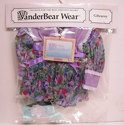 North American Bear Alice Vanderbear Gibearny Outfit