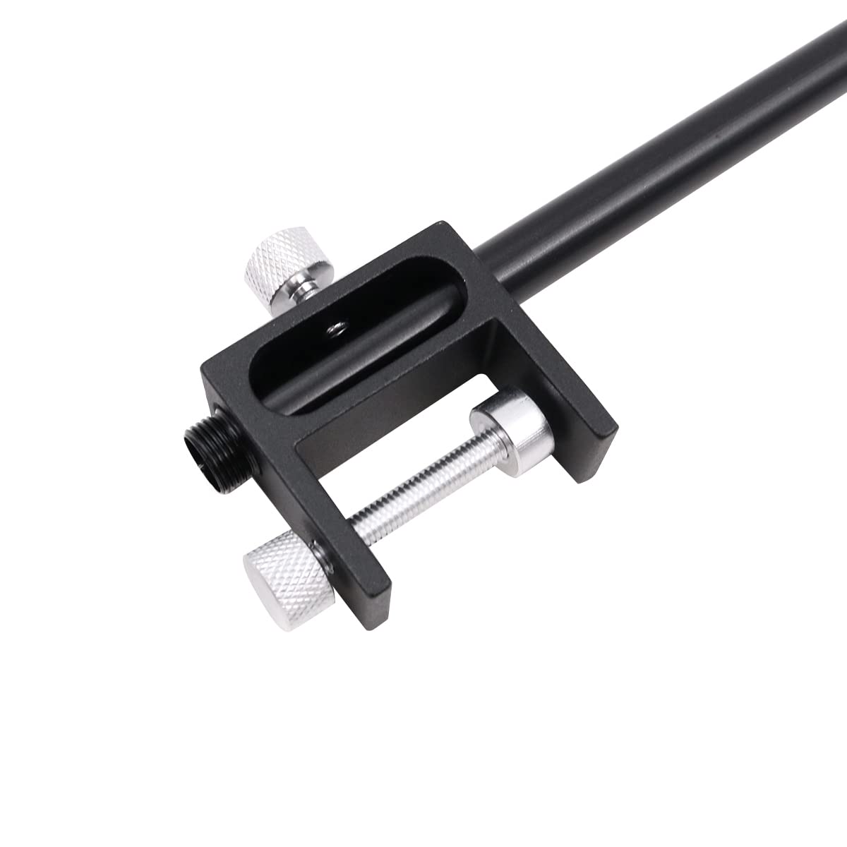 NUZAMAS Lampe de camping double - Support universel - 4 sections - 120 cm - En alliage d'aluminium léger - Pour randonnée pique et randonnée en plein air - Avec sac de transport