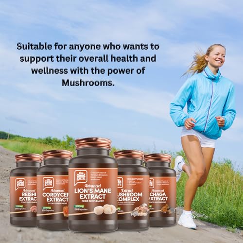 The-Good-Guru-Mushroom-Complex-Extract-Capsule-Supplement-1800mg-120-Capsules-Chaga-Reishi-Lions-Mane-Shiitake-Cordyceps-Mushrooms-Supplement-Capsules