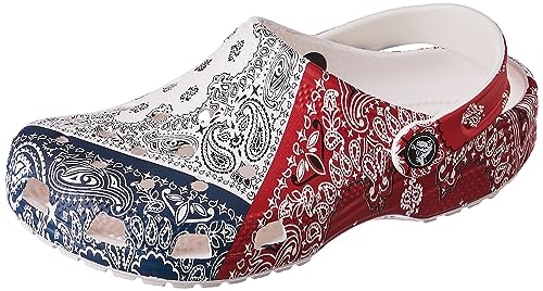 Crocs Womens Classic Slides Sandals Multi, Multi, 4 UK