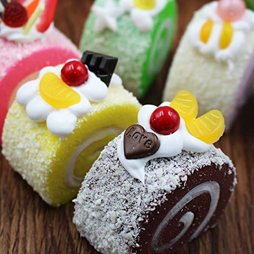 Miniatura 3 de Pastel de simulación artificial realista, postre, mezcla de pastel falso, modelo de alimentos, manualidades para escenarios, accesorios de