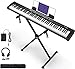 Starfavor Digital Piano Keyboard mit Halbgewichtet Klavier, E Piano 88 Tasten mit X Ständer, Sustain Pedal, and Carrying Case, Tragbar Electronic Keyboards für Anfänger Kinder SEK-88A Digital mit günstig Kaufen-Starfavor Digital Piano Keyboard mit Halbgewichtet Klavier, E Piano 88 Tasten mit X Ständer, Sustain Pedal, and Carrying Case, Tragbar Electronic Keyboards für Anfänger Kinder SEK-88A