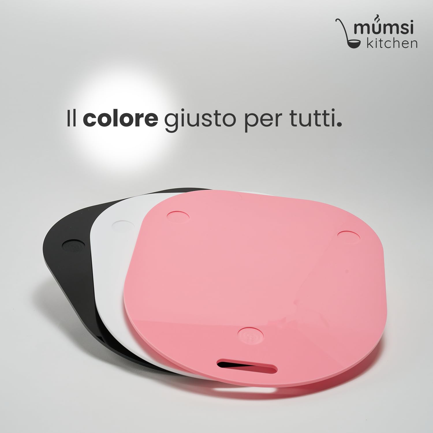 Tavola scorrevole per Thermomix TM6 & TM5 in bianco - tavola scorrevole in vetro acrilico di alta qualità - facile da spostare e tenuta sicura - accessorio per Vorwerk