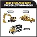 Diecast Masters CAT Caterpillar D6T XW VPAT Track Type Tractor with AccuGrade GPS Technology with Operator 1/50 Diecast Model 85197