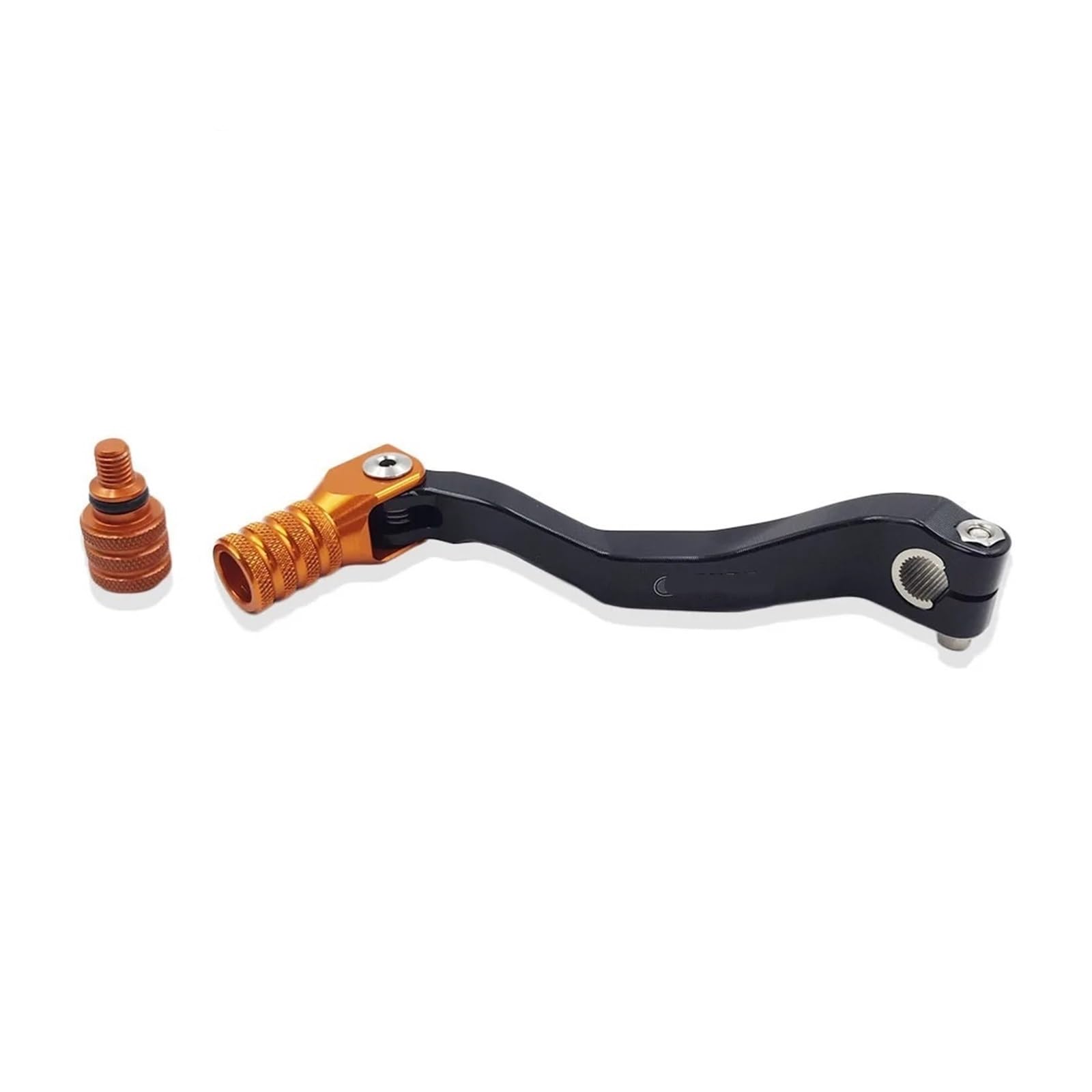 Hewpngs Orange For Zongshen Motorcycle Shift Lever Gear Shifter Folding Cnc Aluminum Pedal Accessories Motcross Pit Dirt Bikes Shifts Levers