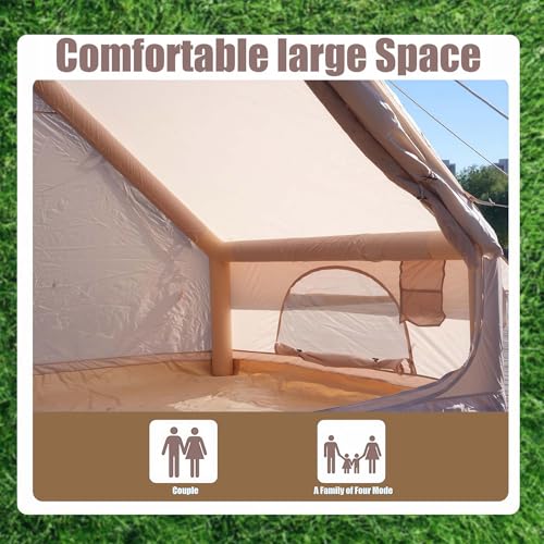 Carpa inflable para camping de 4 a 6 personas miniatura 5
