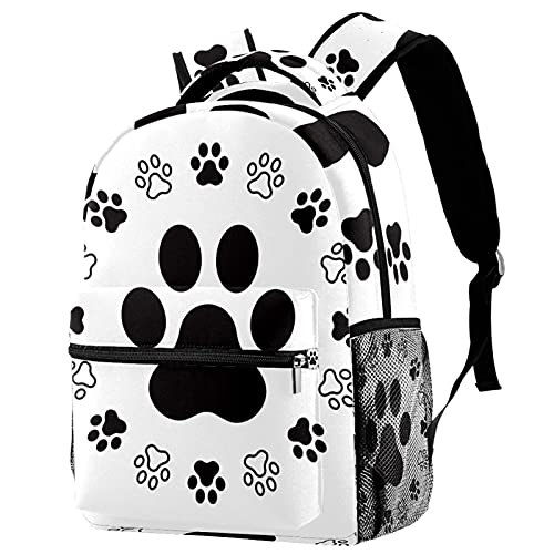 Sac à dos patte de chien léger et résistant pour les livres scolaires des enfants