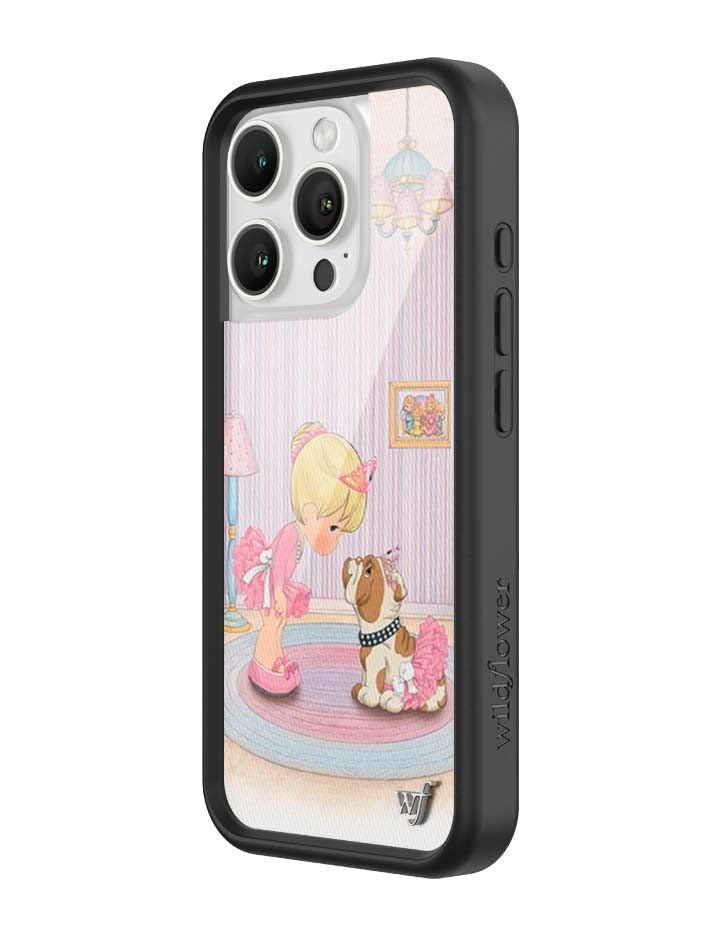 Image of Wildflower Cases - iPhone 16 Pro Compatible - Precious Moments | Impact-Certified 6.5 ft Drop Protection Case, Raised Protective Bumper, Cute Aesthetic Design, Women-Owned Small Business