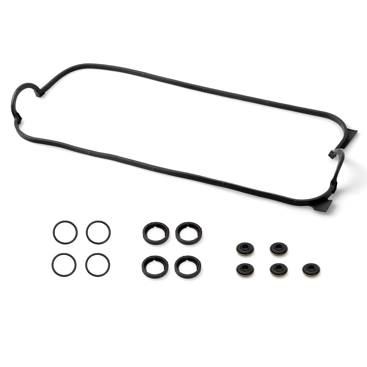 Amazon.com: Vincos Engine Valve Cover Gasket Set w/Spark Plug Tube