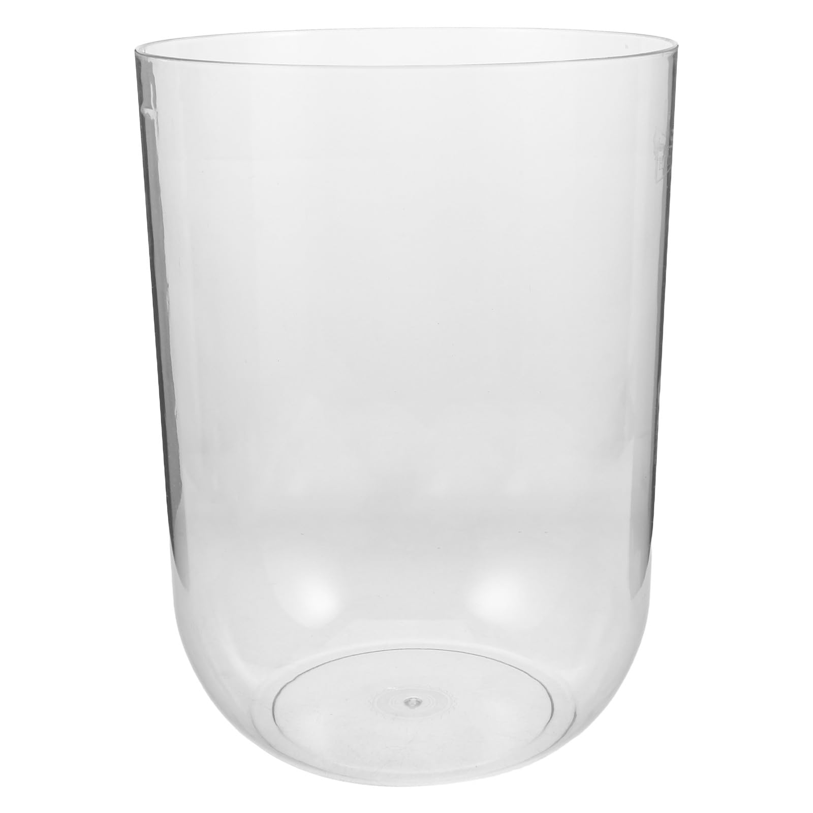 Gatuida Aquarium Cylindrique pour Tortues Bocal pour Bettas Design Original et Compact comme Habitat et Décoration pour Bureau ou Maison