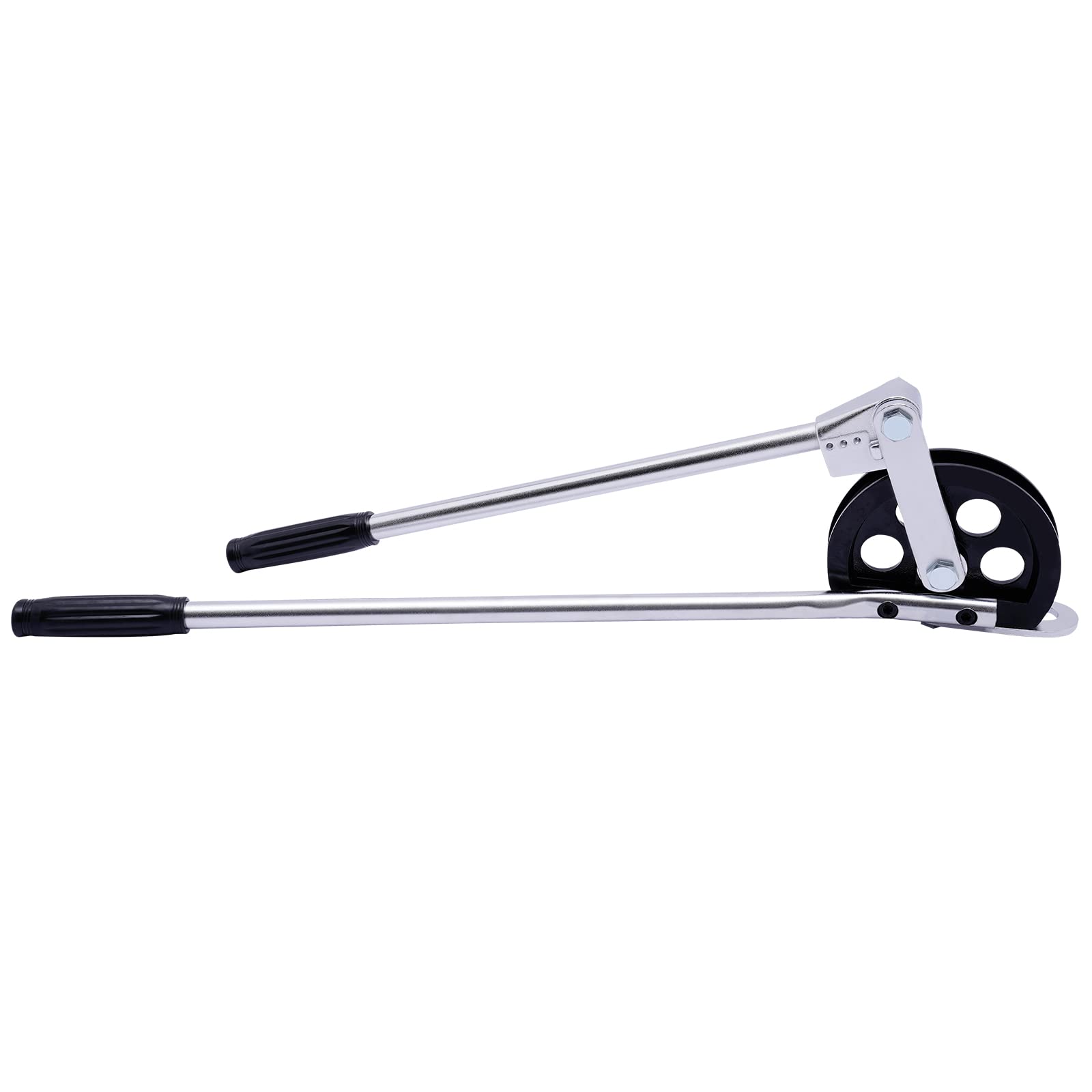 Piegatubi a cricchetto, piegatubi manuale per tubi in rame, alluminio e refrigerazione, strumento idraulico portatile per angoli a 180°