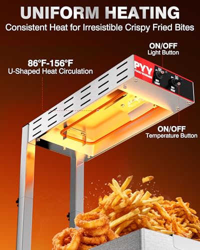 Commercial Kitchen Heat Lamp Station