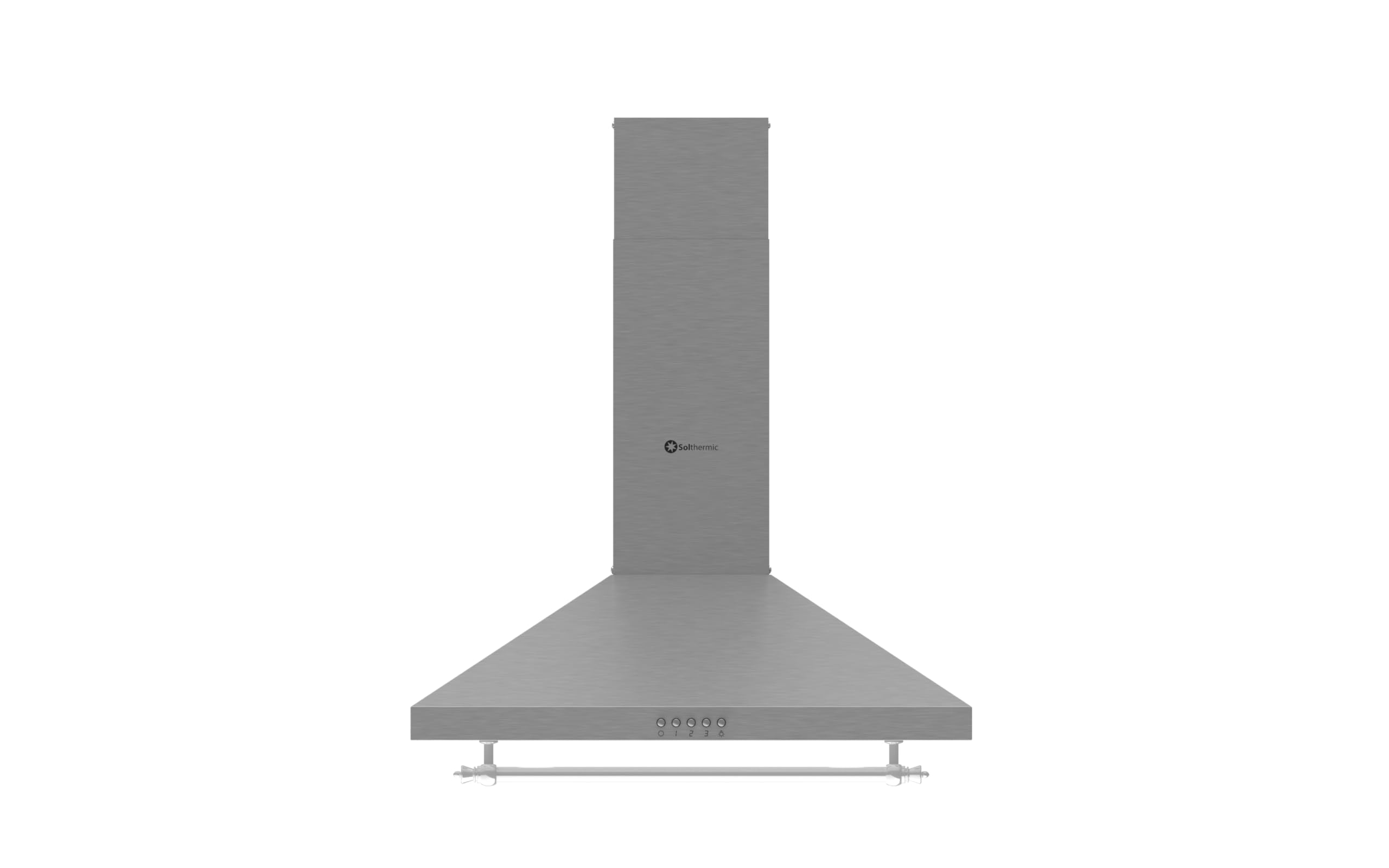 SOLTHERMIC H60P-INOX CAMPANA EXTRACTORA DECORATIVA INOX / 60 CMS / 350 m3/h/FILTROS METALICOS /**ALTA GAMA