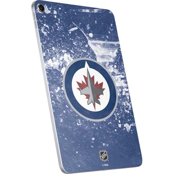Skinit Decal Tablet Skin Compatible with iPad 11th Gen (2025) - Officially Licensed NHL Winnipeg Jets Frozen Design