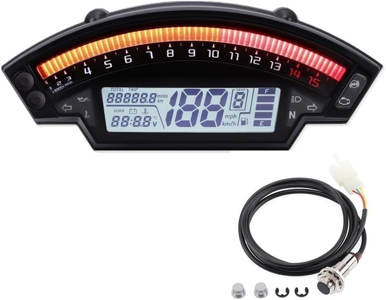 Motorcycle Digital Meter Motorcycle Digital Speed Meter Odometer for ZX10R 2011 2012 2013 2014 2015 2016