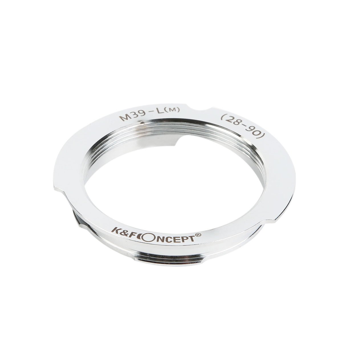 K&F CONCEPT M39 - LM Anello Adattatore per Obiettivo Anelli Adattatori per Obiettivo per Obiettivo Compatibile con Leica 28mm / 90mm M39 per Fotocamera Compatibile con Leica M