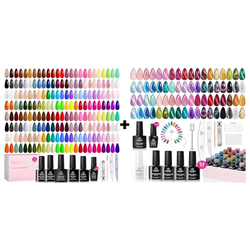 Beetles 110 PCS Gel Nail Polish Set, 100 Colors Infinite