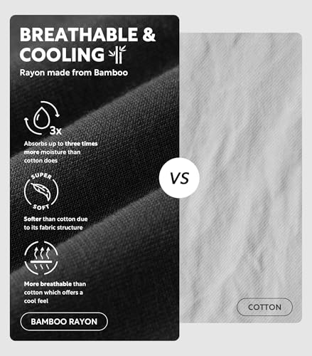 Separatec Dual Pouch Mens Underwear Breathable Cooling Rayon Made from Bamboo Underwear Men, Boxer Briefs and Trunks 7 Pack4