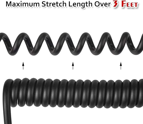 Miniatura 3 de Superbat Cable BNC 3GHD SDI 33ft3 pies 75 Cable de bobina BNC a BNC Cable coaxial de extensión para cámaras y equipos de video compatible con
