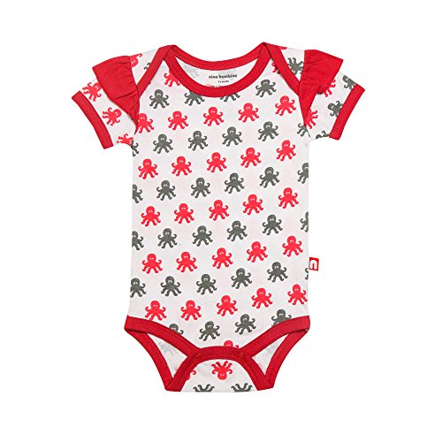 Image of Nino Bambino Baby Girl's Cotton Clothing Set (Pack of 2) (NBBGBSSS18130-9-12M Multicolour 9-12 Months)