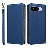google pixel 9a用 ケース 手帳型 カード収納 グーグルピクセル9a用 マホケース 上質レザー 横置きスタンド機能 折りたたみ googleピクセル9a用 ケース スタンド付き pixel9a用 手帳型ケース 内蔵マグネット 開閉式 pixel9a用 携帯ケース 財布型 軽量薄型 耐衝撃 全面保護 指紋防止 おしゃれ【SHANGHAO】ストラップホール付き 6.3インチ ブルー