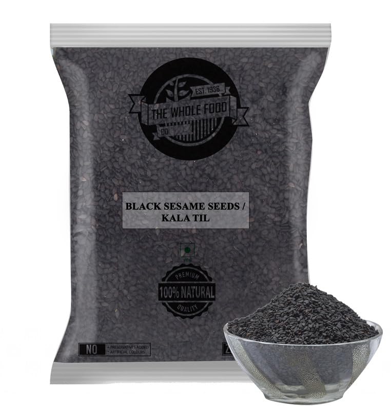 The Whole Food Co. Natural Black Sesame Seeds (Kala Til), 50 Gm (B09YQ71VNP) Amazon Price History, Amazon Price Tracker