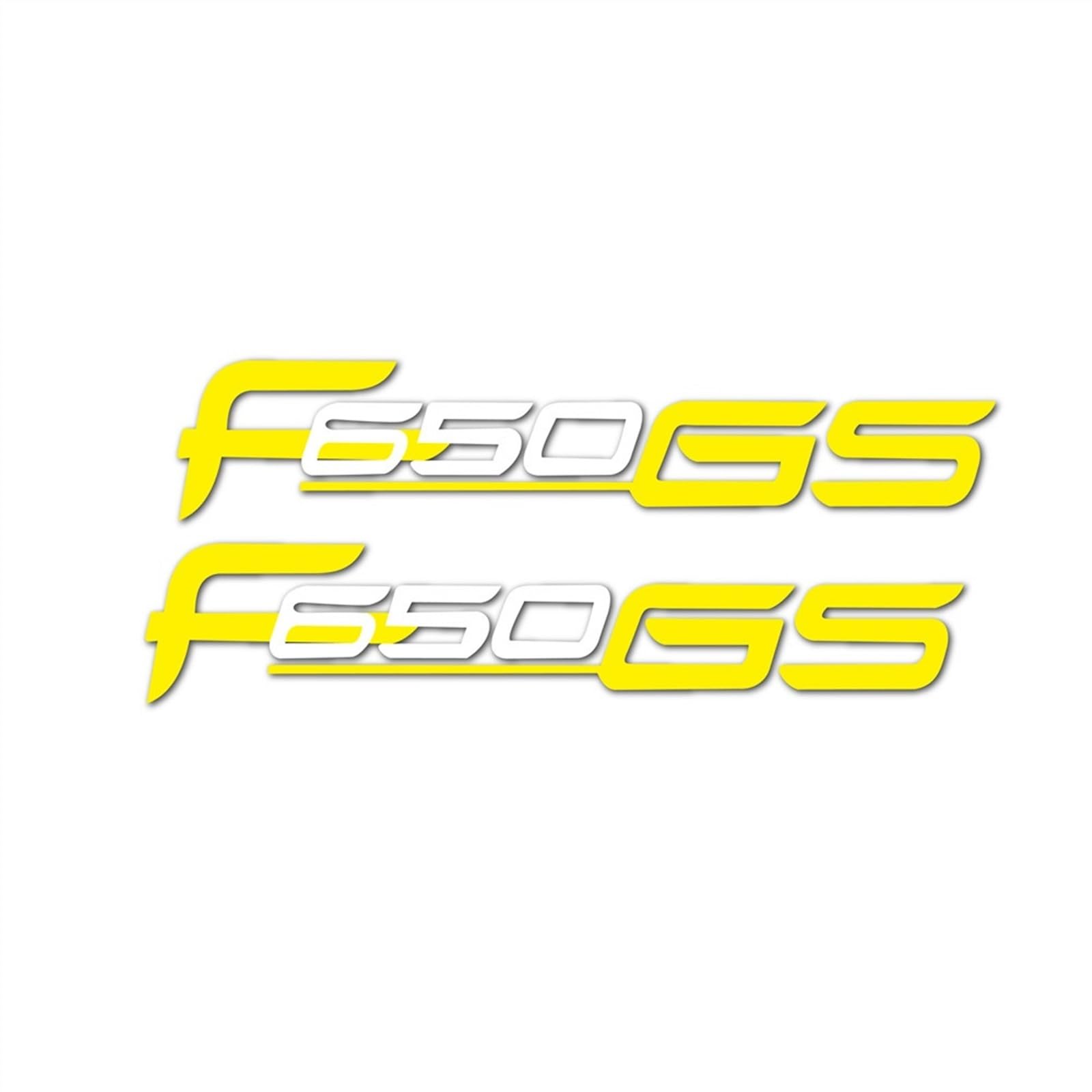 MPODYTSF Motorcycle Decal Sticker For BMW F 650 GS F650GS F650 GS Motorcycle Protector Sticker Accessories(Yellow)