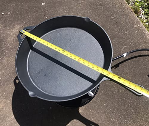 King-Kooker-20-Seasoned-Cast-Iron-Skillet-Black-Large