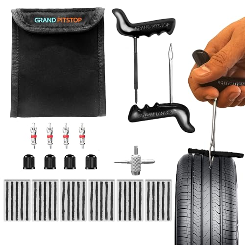 Save 50% on GRAND PITSTOP Universal Tire Repair Kit with code 9J5NA73Q