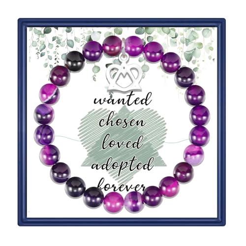 Image of Fullrainbow Adoption Symbol Charm Bracelet - Adoption Day Gifts, Party Decorations, Thank You Gift