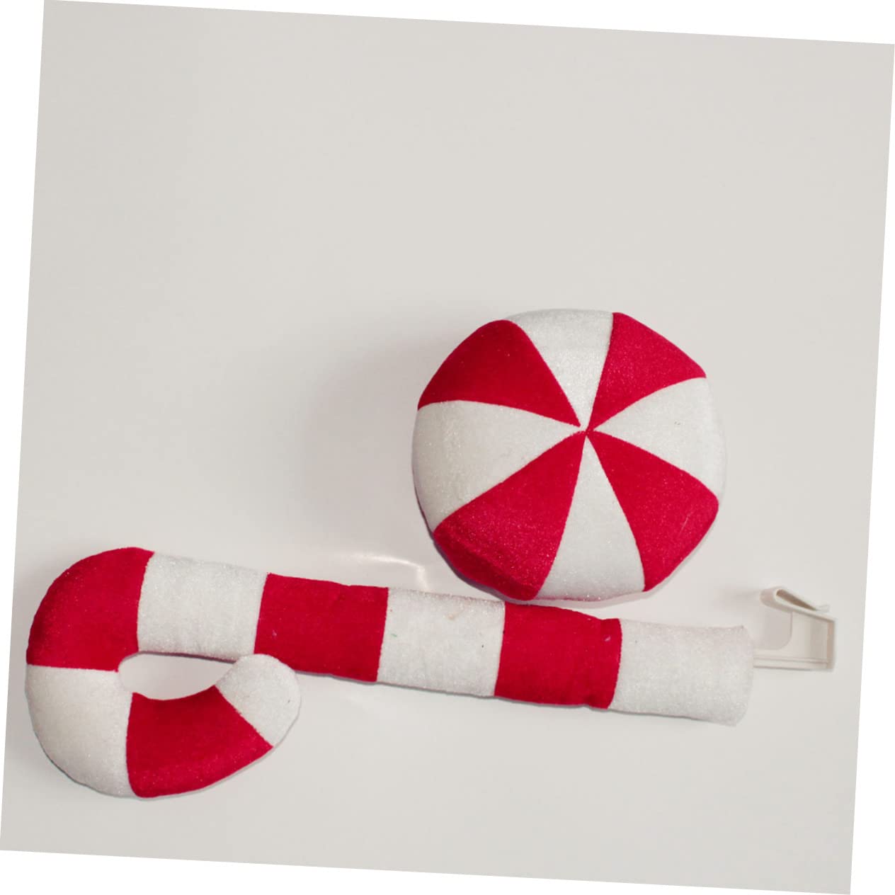 VICASKY Reindeer Car Decorations Christmas Roof Decorations Xmas Car Lollipop Cane Decorations Ornaments Christmas Decorations for Car Candy Cane Xmas Decor Candy Canes Accessories Antlers