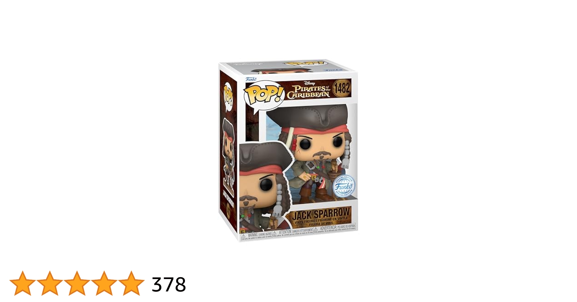 (未使用･未開封品)　Funko - Figurine Disney Pirates Des Caraibes 5 - Jack Sparrow Pop 10cm - 0889698128032 qdkdu57 Funko POP Disney Jack Sparrow Vinyl Figure : Amazon.ca: Toys