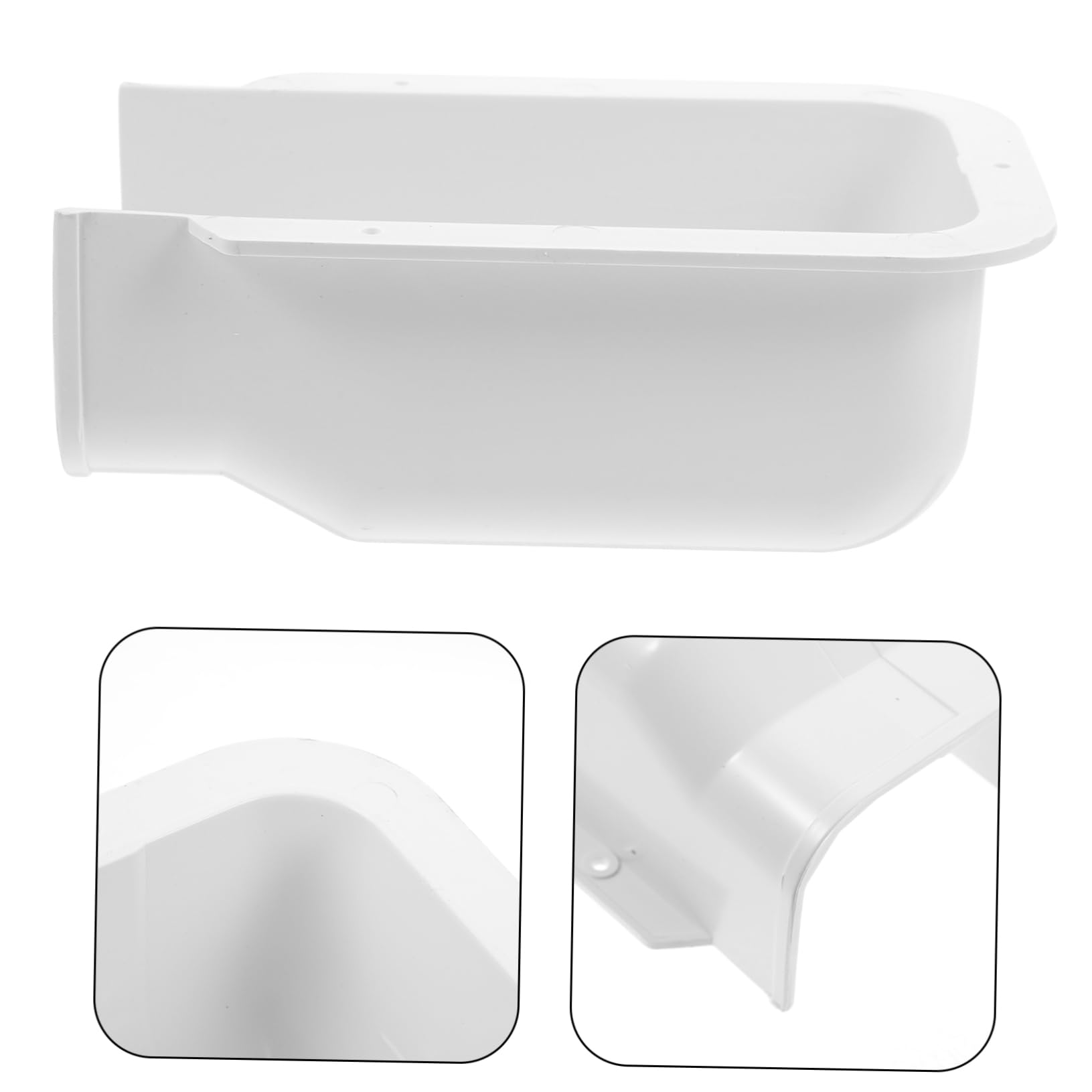 Alipis 3stücke Air Conditioner Tubing Cover Pvc Abdeckung Für Wanddurchführungen Dekorative Und Einfach Zu Installierende Lösung Für Klimaanlagenrohre Schützende Und Ästhetische