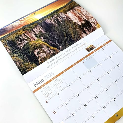 Calendario de parede 2025 - Pão Diário - Paisagem