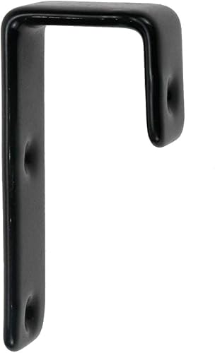 Miniatura 3 de Geesatis 2 ganchos para escalera de cama, ganchos en forma de J, de metal resistente recubierto de PVC para decoración de cama, herramienta de