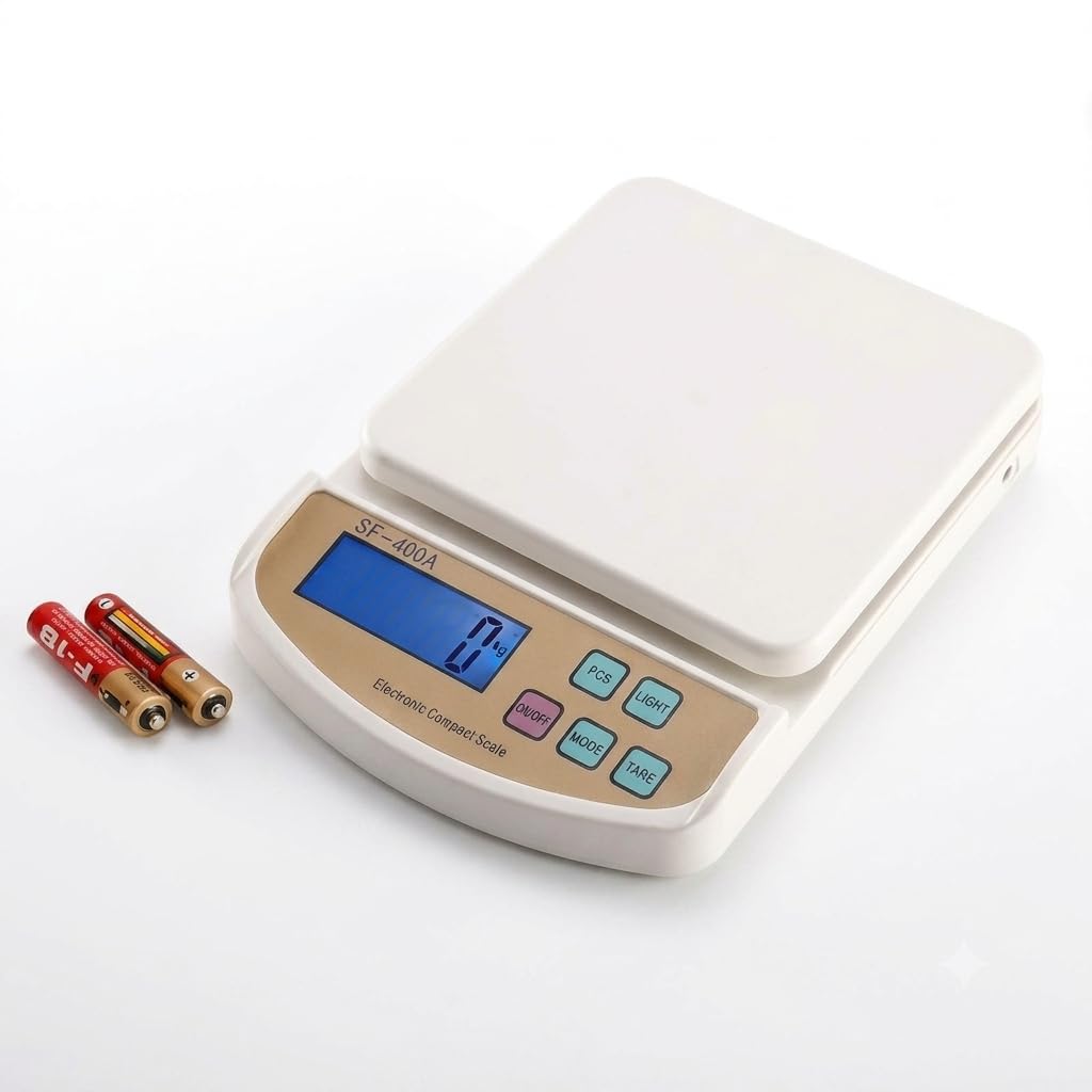 sf-400 electronic compact kitchen scale, digital display, 10 kg capacity weighing scale,fitness scale, baking scale