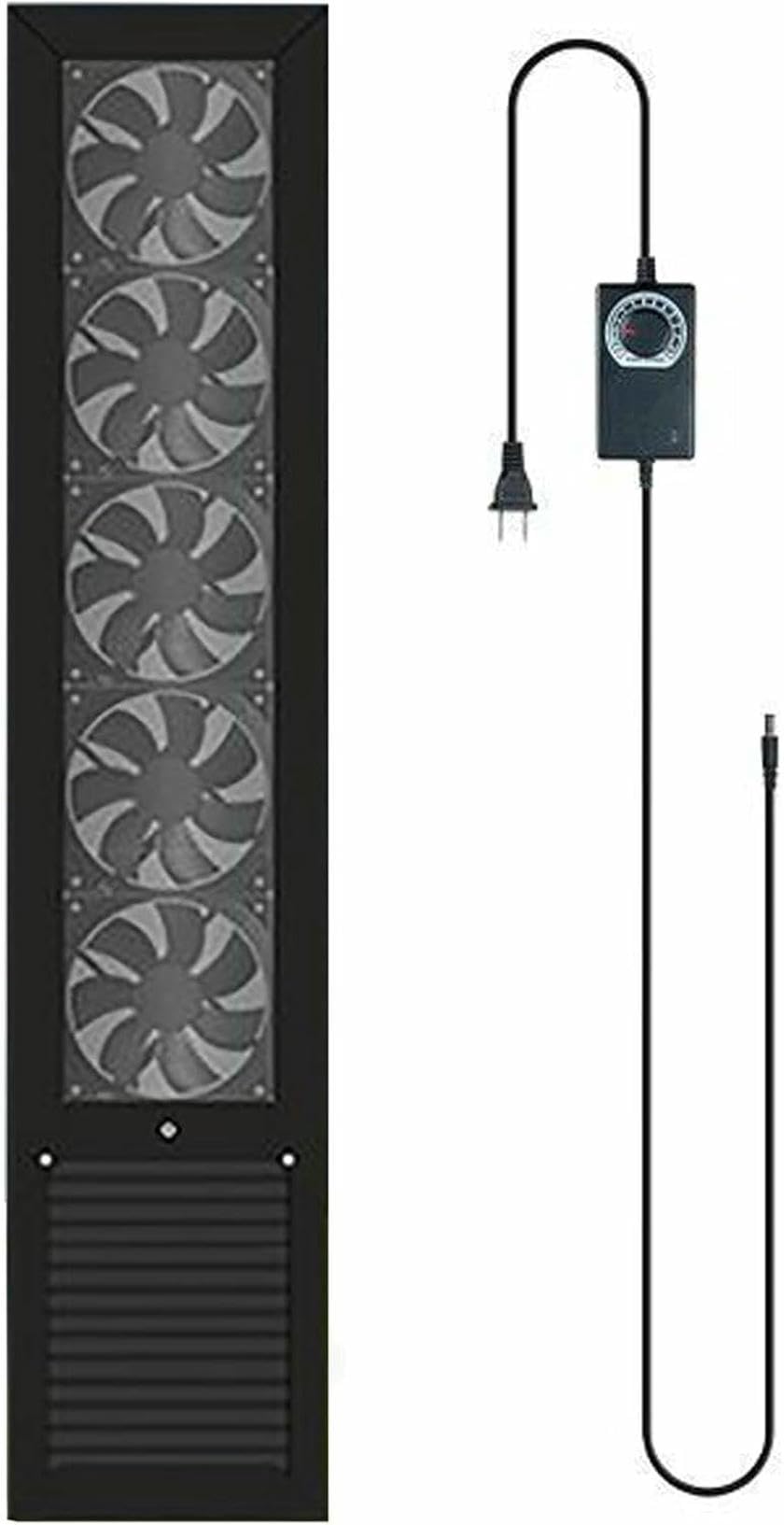 Telescopic Vertical Window Fan 35-155cm Optional, Punch-Free Window Exhaust Fan for Home, Bedroom, Kitchen, Stepless Speed Control-1pcs