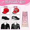 Allony 100ml Colla per Strass Su Tessuti, Colla per Tessuti Strass, colla Decorativa per Pietre Flacone per Strass, Diamante, Diamanti, Progetti Artistici e Artigianato, DIY e Accessori Moda