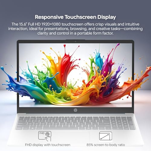 HP Premium Laptop 15.6" FHD Touchscreen Intel Core Ultra 5 225U miniatura 4