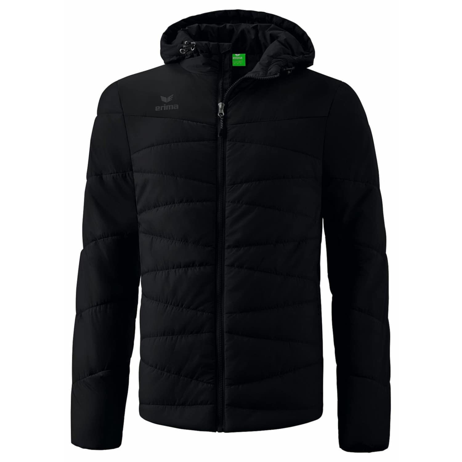 Erima Men's Basic Quilt Jacket, Black, M