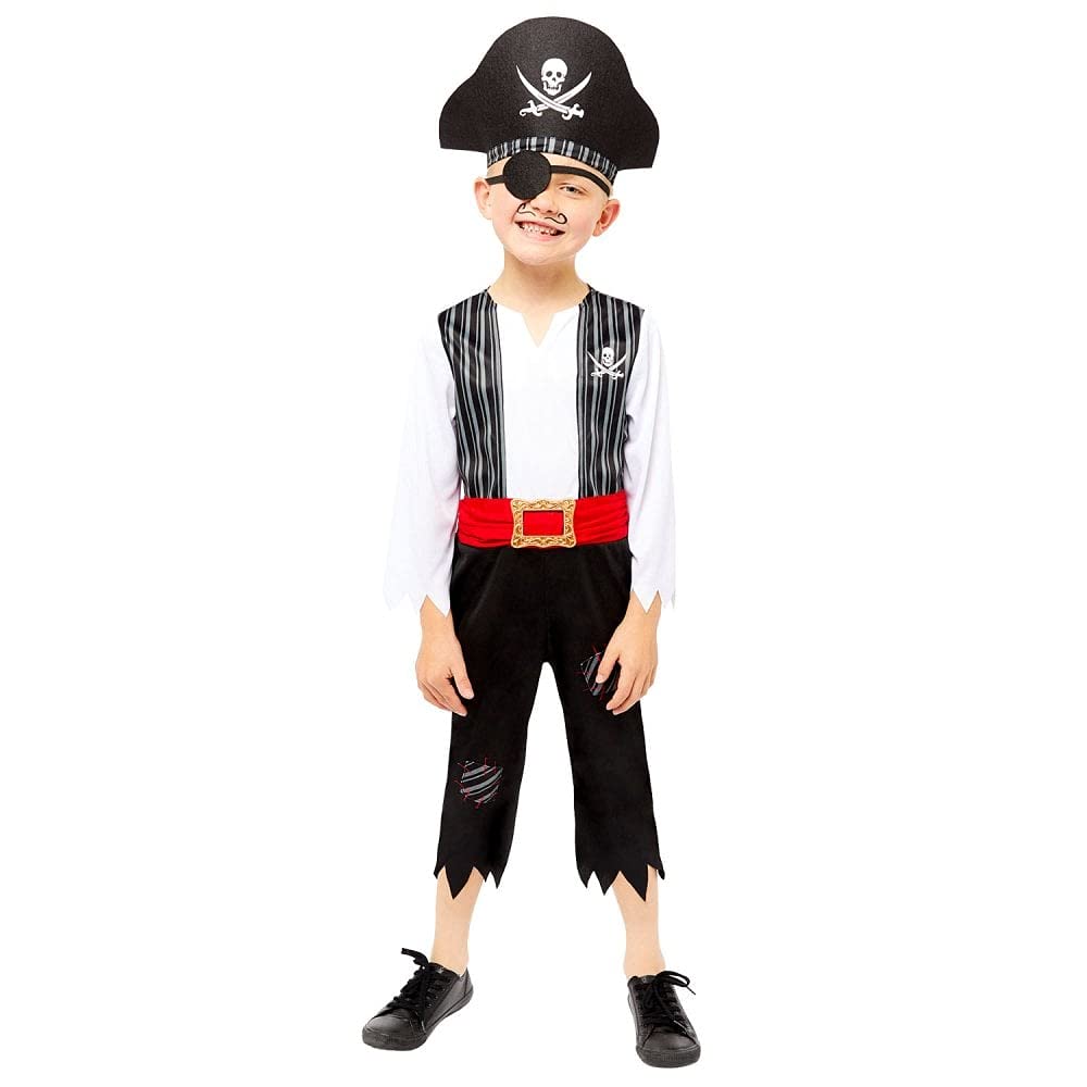 (PKT) (9907226) Child Boys Deckhand Shipmate Costume (3-4yr)