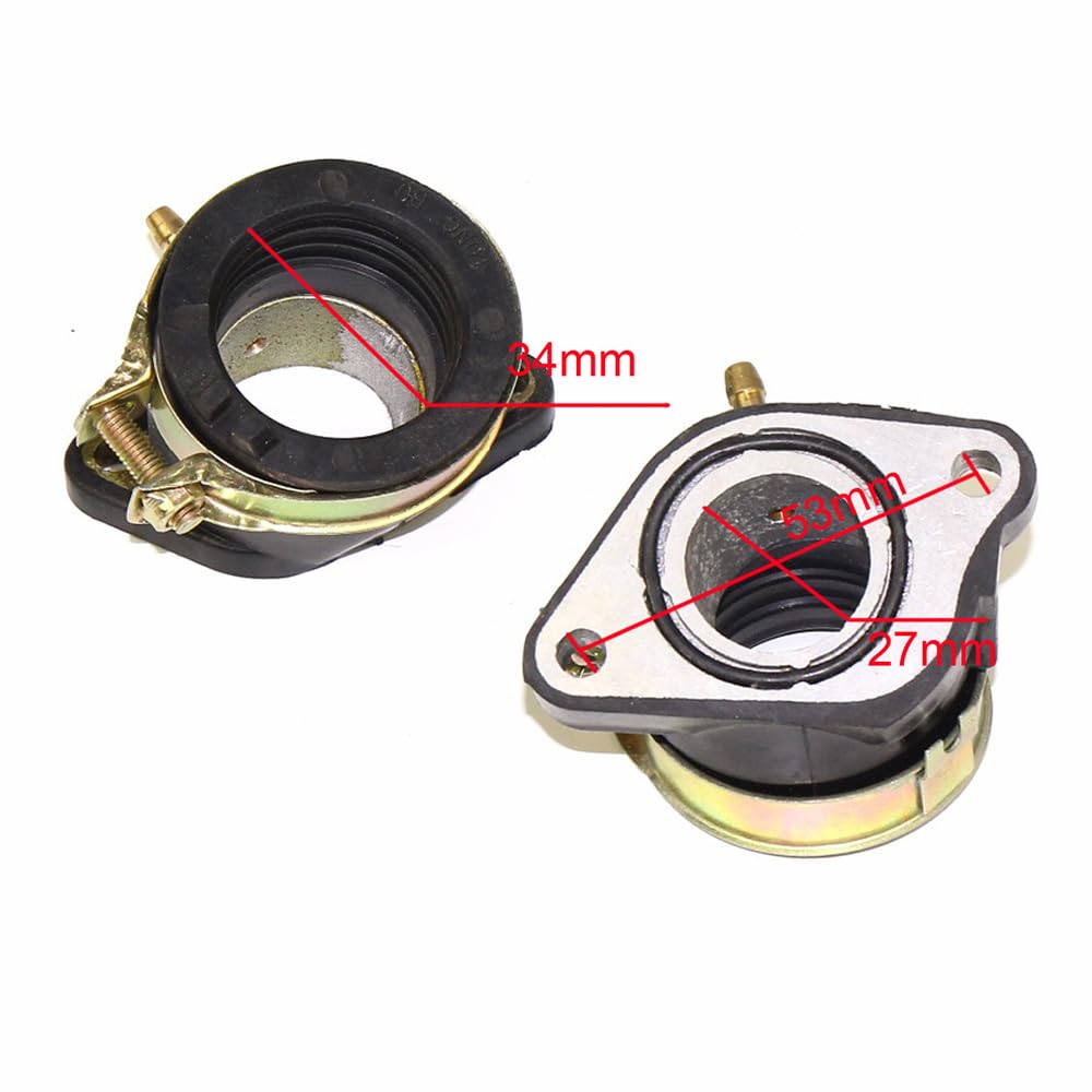 Collettore di aspirazione carburatore per Honda Elite CH250 Helix CN250 CN250L Cfmotor CF250 250 CC