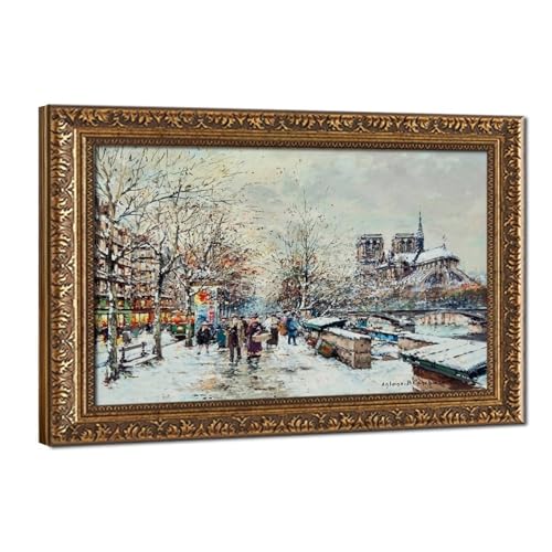 Impression sur toile de qualité supérieure - Tableau Blanchard Notre Dame