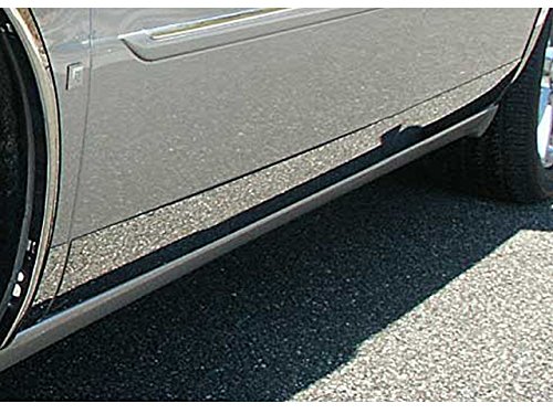 Qaa Is Compatible With 2000-2005 Cadillac Deville 12 Piece Stainless Rocker Panel Trim, Lower Kit, 4.5" Width, Full Length Th40246 #TOP5