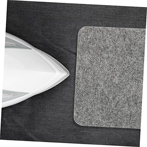 FAVOMOTO Tábua de passar roupa de mesa, tábua de passar roupa, tapete de lã de ferro, tapete de pass
