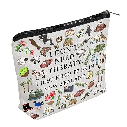 WZJHCL Nuova Zelanda Viaggio Viaggio Pouch Bag Nuova Zelanda Vacanza Viaggi Storage Organizer Bag Nuova Zelanda Regalo di Viaggio Nuova Zelanda Souvenir, Nuova Zelanda, Moda
