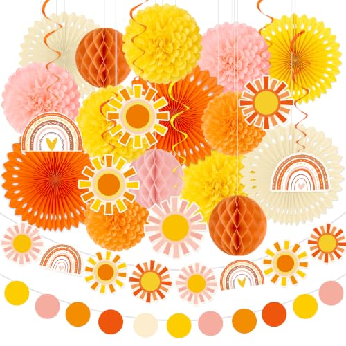 Renbuzhu 23PCS Sun Party Decorations Set
