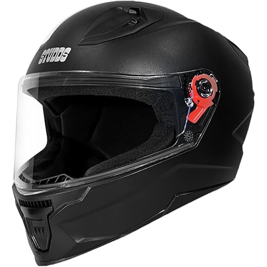 STUDDS Raider Full Face Helmet Black - L
