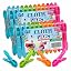 48pk Plastic Assorted Clothes Pegs